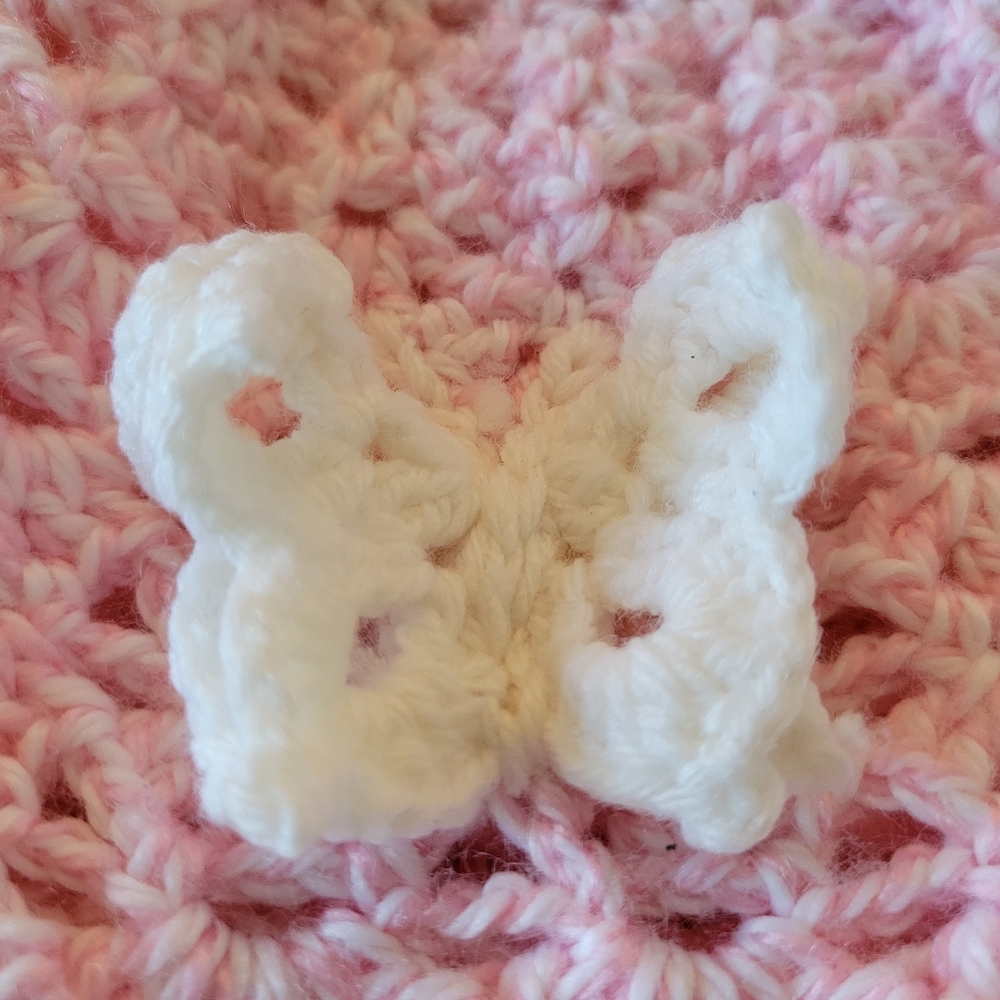 Newborn Handknitted Handmade Crochet Baby Knit Dress Hat Shoes Booties Pink - Picture 8 of 10